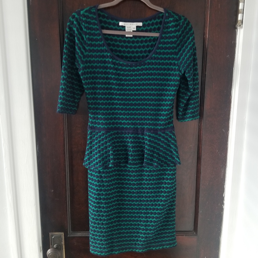 Max Studio Peplum Dress